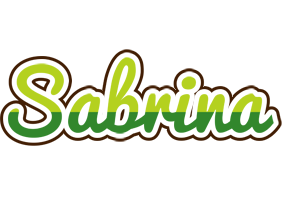 Sabrina golfing logo