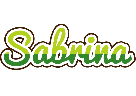 Sabrina golfing logo