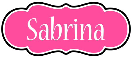 Sabrina invitation logo
