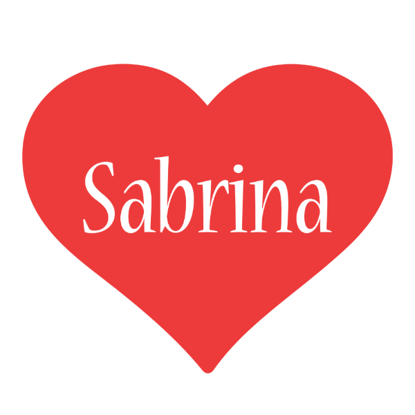 Sabrina love logo