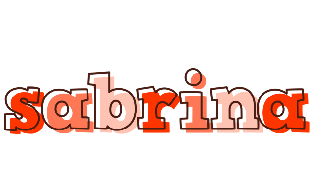 Sabrina paint logo