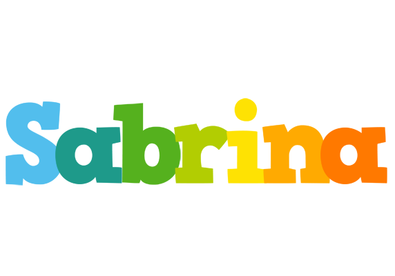 Sabrina rainbows logo
