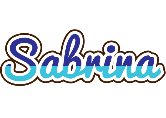 Sabrina raining logo