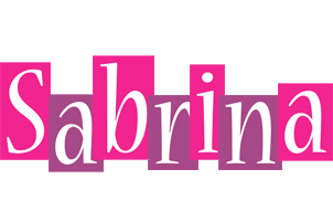 Sabrina whine logo