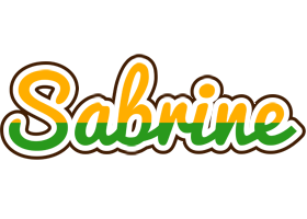 Sabrine banana logo