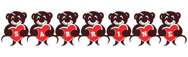 Sabrine bear logo