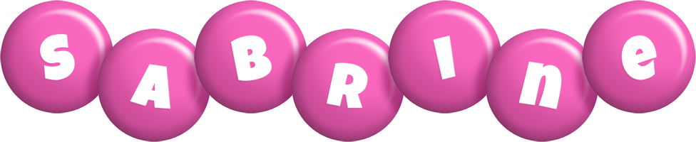 Sabrine candy-pink logo