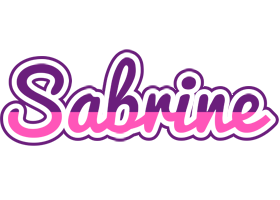 Sabrine cheerful logo