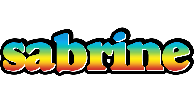 Sabrine color logo