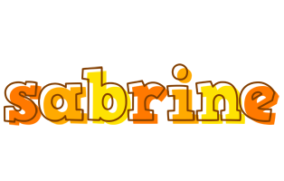 Sabrine desert logo