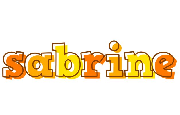 Sabrine desert logo