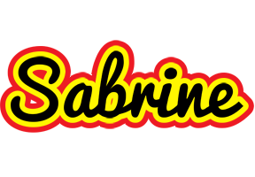 Sabrine flaming logo