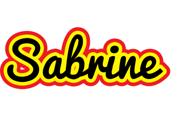 Sabrine flaming logo