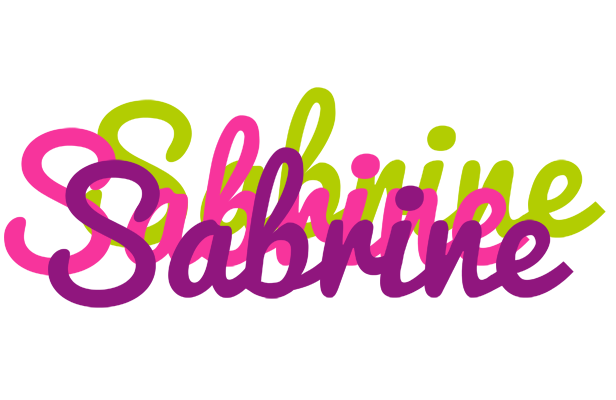 Sabrine flowers logo