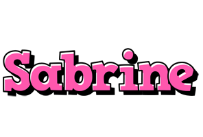 Sabrine girlish logo