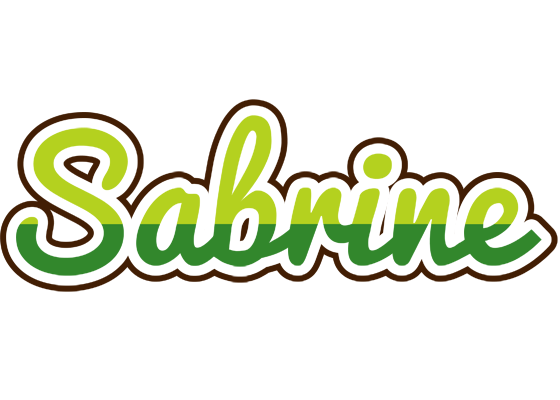 Sabrine golfing logo