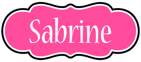 Sabrine invitation logo