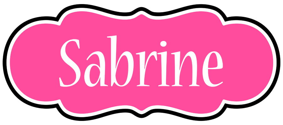 Sabrine invitation logo