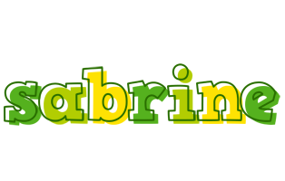 Sabrine juice logo