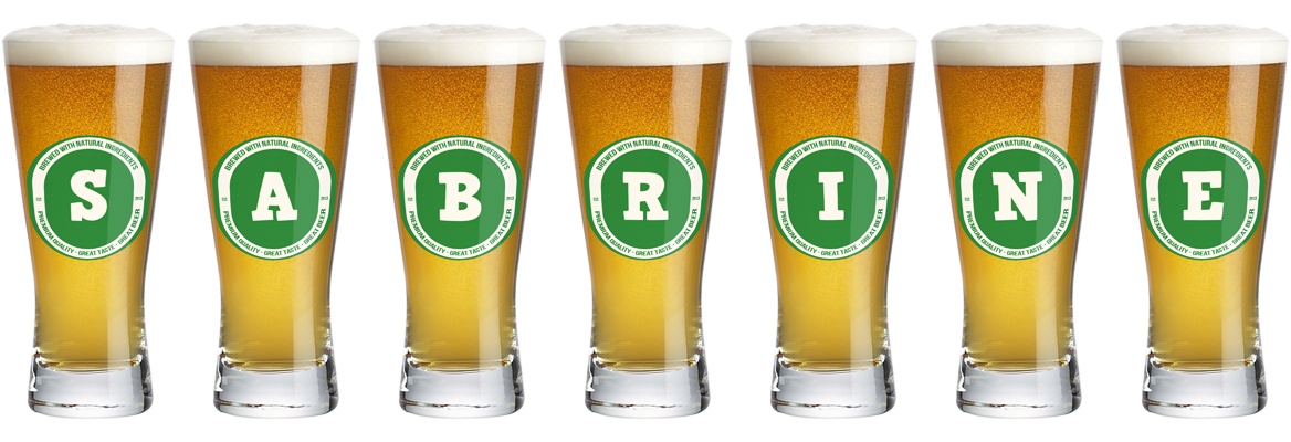 Sabrine lager logo