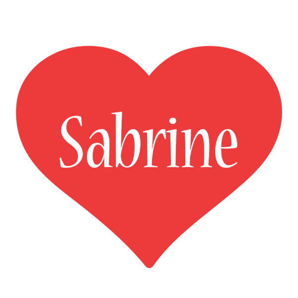 Sabrine love logo
