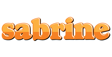 Sabrine orange logo