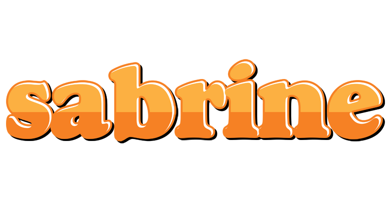 Sabrine orange logo