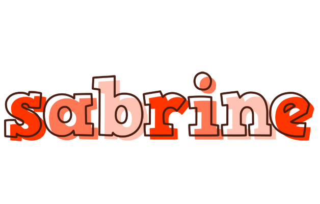 Sabrine paint logo