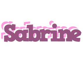 Sabrine relaxing logo