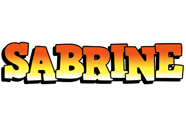 Sabrine sunset logo