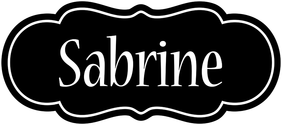 Sabrine welcome logo