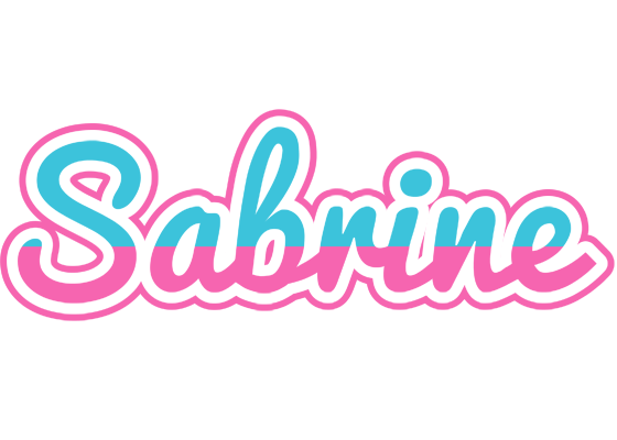 Sabrine woman logo