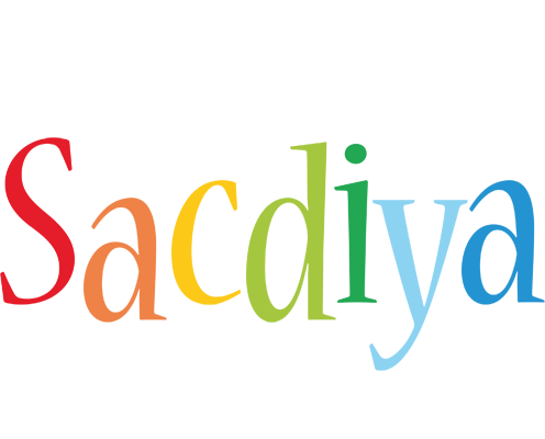 Sacdiya birthday logo