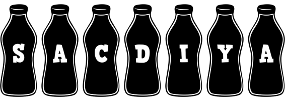 Sacdiya bottle logo