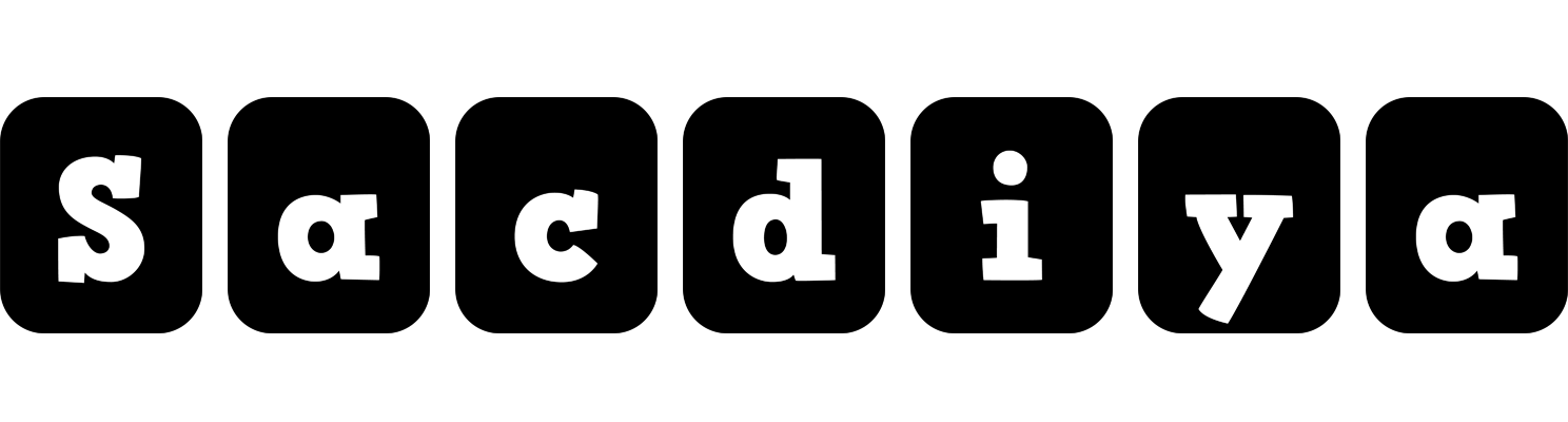 Sacdiya box logo