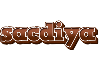 Sacdiya brownie logo