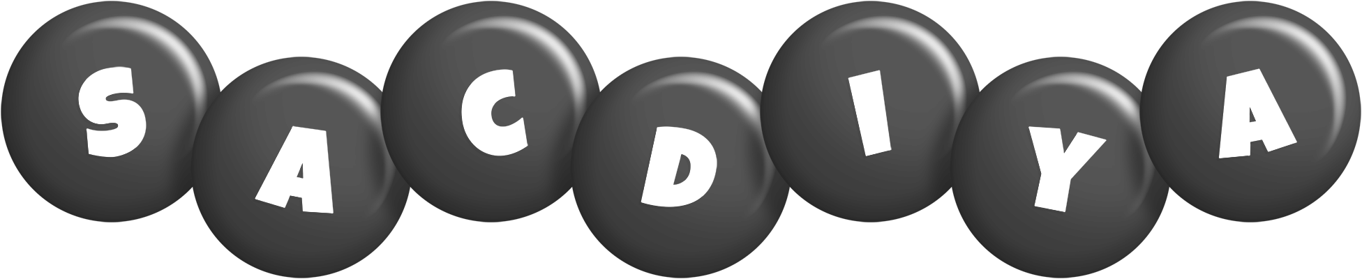 Sacdiya candy-black logo