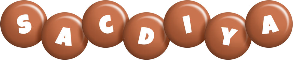 Sacdiya candy-brown logo