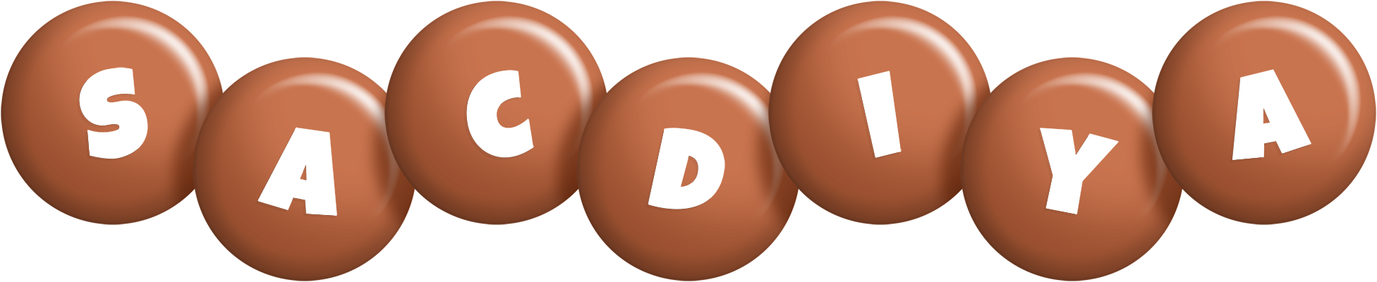 Sacdiya candy-brown logo