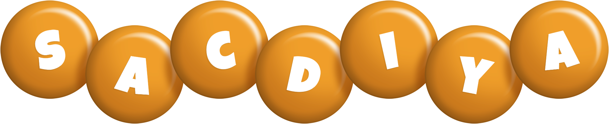 Sacdiya candy-orange logo