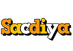 Sacdiya cartoon logo