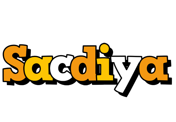 Sacdiya cartoon logo