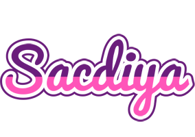 Sacdiya cheerful logo