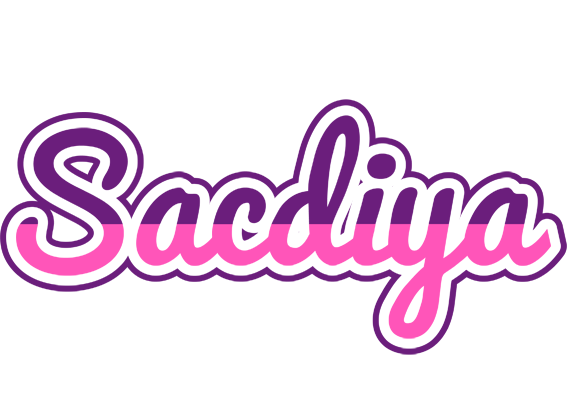 Sacdiya cheerful logo