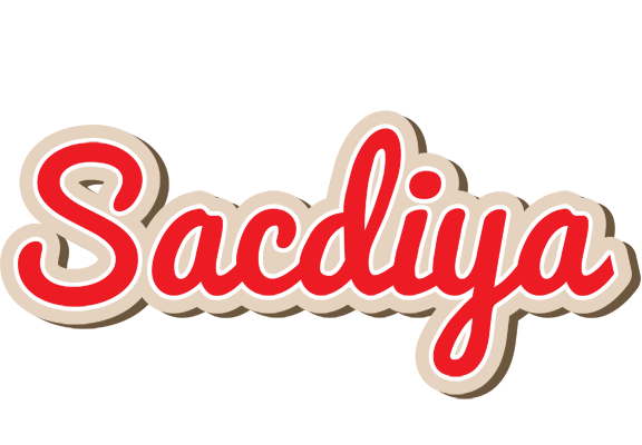 Sacdiya chocolate logo