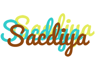 Sacdiya cupcake logo