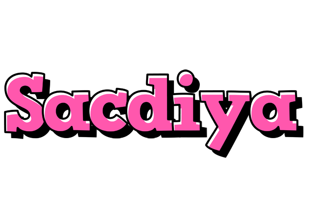 Sacdiya girlish logo