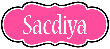 Sacdiya invitation logo