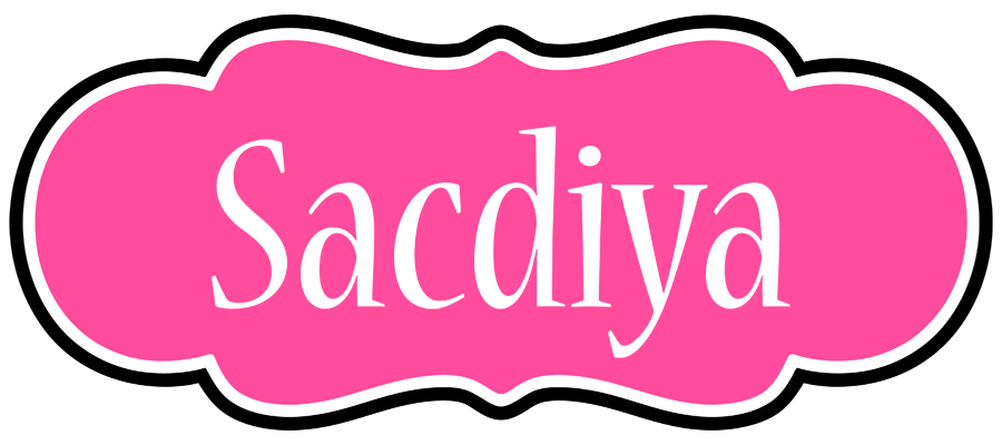 Sacdiya invitation logo