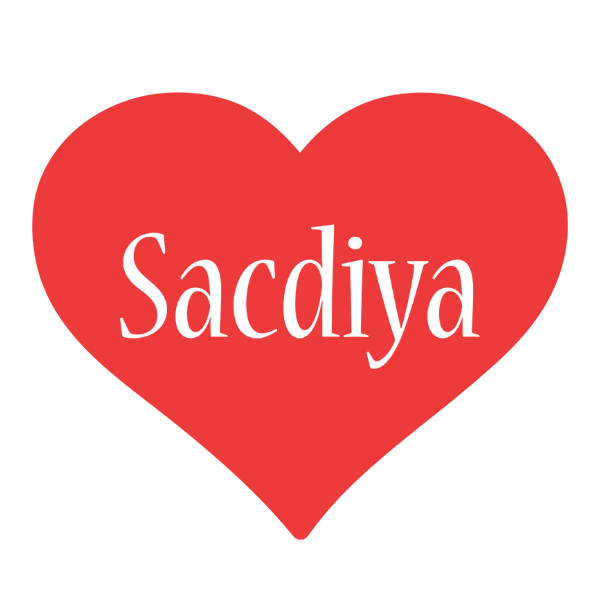 Sacdiya love logo
